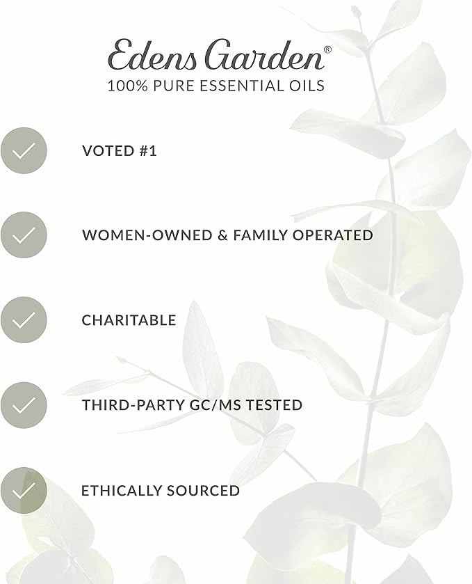 Edens Garden Niaouli Essential Oil- 100% Pure Premium Grade, Undiluted, Natural, Therapeutic, Aromatherapy, The Best for Diffuser, Skin, Candle, Humidifiers 10 ml (.33 fl oz)