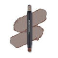 Coffee Brown Dual Ended Eyeshadow Stick 12 Colors Matte and Shimmer Waterproof Long Lasting Creamy Eyeshadow Pencil for Smokey Eye Natural Everyday Makeup