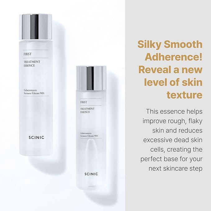 SCINIC First Treatment Essence 5 fl oz(150ml) / Gentle First-Step Essence, Radiant Skin Glow, Smooth Skin Texture, moisturizing Care, Korean Skincare
