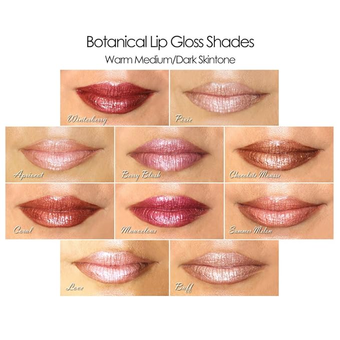 Botanical Lip Gloss (Chocolate Mousse)