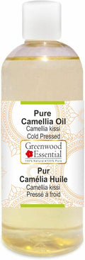 Greenwood Essential Pure Camellia Oil (Camellia kissi) Cold Pressed 200ml (6.76 oz)