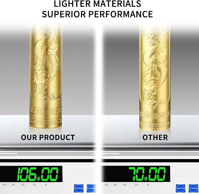 LQTⓇ Professional Beard Trimmer for Men, Rechargeable Hair Trimmer, Hair Clipper for for Hair Cutting, Cordless Electric Razor Shavers, Mens Gifts (Gold)