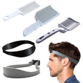 5PC， fading trimming comb, fading comb, self hair cutting tool, men's self hair cutting kit, very suitable for professionals and families to use.
