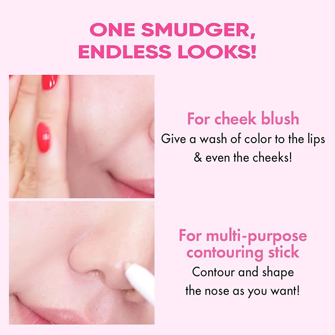 Amuse Seoul Lip Smudger (01 BOKSOONGA) | nude peach | lip liner, matte, creamy, soft, velvety, cruelty-free, lipcare, long-lasting, multiuse, vegan