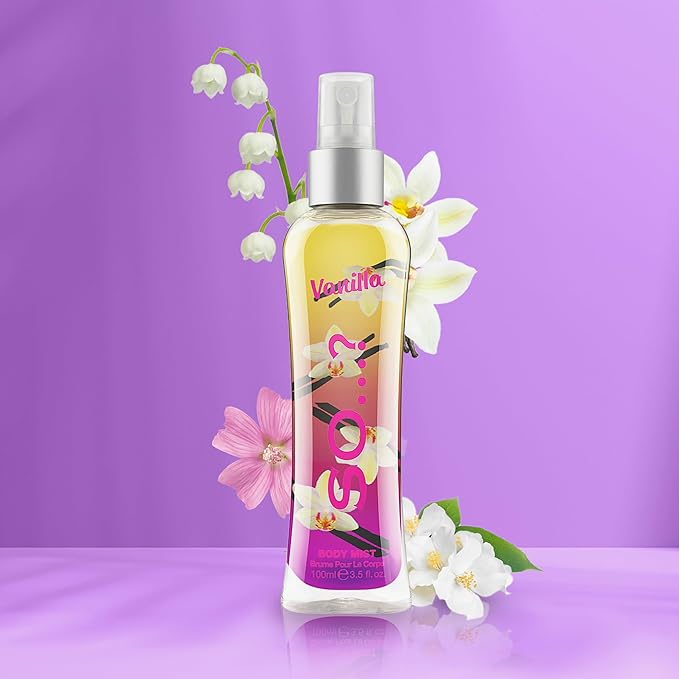 So...? Vanilla Body Mist for Women - 3.5 oz Body Mist - Pack of 2