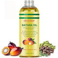 Batana Oil for Hair Growth & Scalp Care – 4-in-1 Liquid Batana Oil with Rosemary, Castor & Pumpkin Seed Oil – Strengthens, Moisturizes & Revitalizes Dry, Damaged Hair (1 Pack)