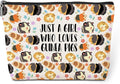 Cute Guinea Pig Makeup Bag Guinea Pig Accessories Funny Guinea Pig Gifts Stuff Decor Travel Toiletry Bag for Women Best Friends Girls Pet Animal Lovers Daughter Sister Camping Birthday Christmas