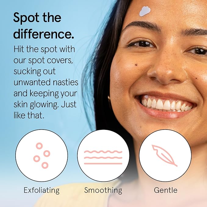 grace & stella Award Winning Pimple Patches for Face - Dermatologist Tested Acne Patches - Hydrocolloid Patch for Breakouts, Whiteheads - Vegan Acne Spot Treatment for Face (Multishape, 144 Count)