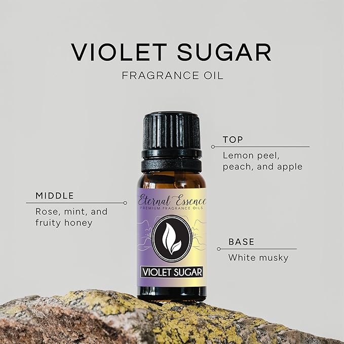 Violet Sugar - Premium Grade Fragrance Oils - 10ml - Scented Oil