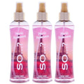 So...? Paris Romance Body Mist for Women - 6.9 oz Body Mist - Pack of 3
