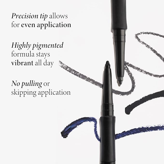 LAURA GELLER NEW YORK INKcredible Gel Eyeliner - Brown Sugar - Waterproof Smudge-proof Eyeliner Pencil - Built in Sharpener