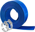 Eastrans 4 IN x 25 FT Pool Backwash Hose, Heavy Duty Flat Discharge Hose by EASTRANS