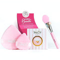 StansOut Ultimate Complexion Bundle: Liquid Foundation Brush, Makeup Brushes for Liquid, Cream, Stick Foundation - Flat, Round, Blender Brushes - 101 Contoured, 108 Straight - Long-Lasting