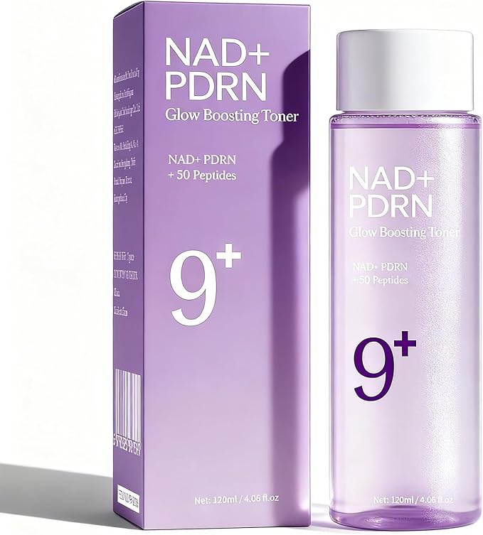 Mtmult NAD+ PDRN Toner – Hydrating Toner for Glowing, Firm Skin | Fights Wrinkles & Fine Lines | with Salmon DNA, 50 Peptides, Niacinamide, Hyaluronic Acid, NAD+, Sodium DNA for Dry Skin