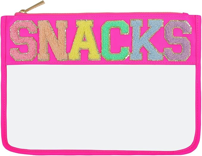 Travel Essentials Makeup Bag for Women Water-resistant Toiletry Organizer Nylon Cosmetic Pouch Preppy Stuff