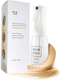 mimosu Continuous Mist Spray Bottle, 10oz – Refillable Sprayer for Hair Styling, Salon, Rice Water DIY, Curly Care Product
