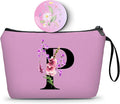Birthday Inspirational Bridesmaid Proposal Team Small Gifts for Women Mom Aunt Teacher Sister Coworkers Makeup Cosmetic Bag Travel with Mirror Mothers Day Christmas Graduation P