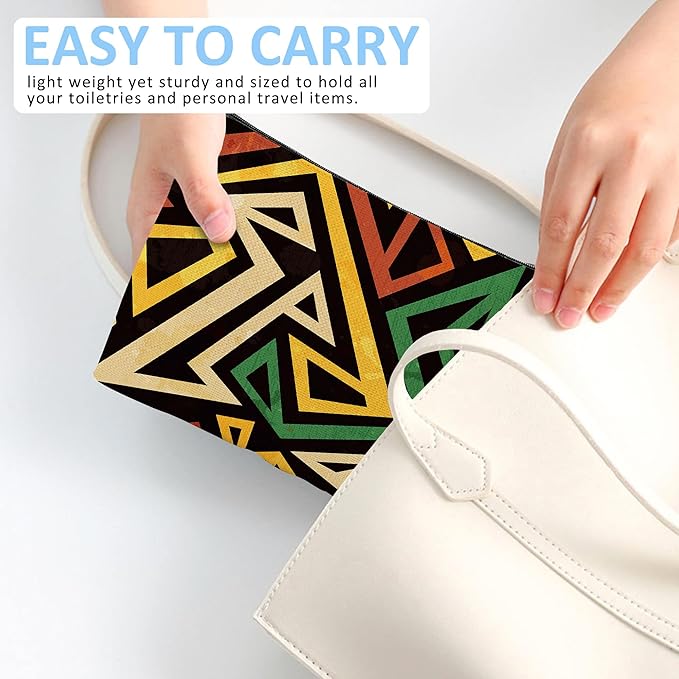Makeup Bag Graffiti Pattern Cosmetic Bag Mini Portable Travel Toiletry Bag Organizer Makeup Brushes Aesthetic Accessories Waterproof Storage Bag for Women