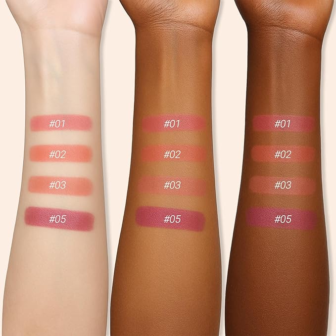 Erinde Matte Lipstick Lip Liner Crayon for Women, 24 Hour Lipstick Lip Liner Pencil, Neutral Lip Stick Lipliner Waterproof Long Lasting Smudge Proof, Vegan & Cruelty-Free, 02 Coral Pink