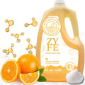 Foaming Hand Soap Refills, Half Gallon Hand Soap Foam Refill with Essential Oil Fragrance in Recycled Bottle, Citrus Handwash Refil Biodegradable+