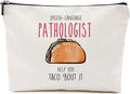 Speech Therapy Gifts For Speech Language Pathologist, Speech Therapist Gift for Women, Speech Therapist Appreciation Makeup Bag, Therapist Cosmetic Bag - Speech Language Pathologist Help Taco