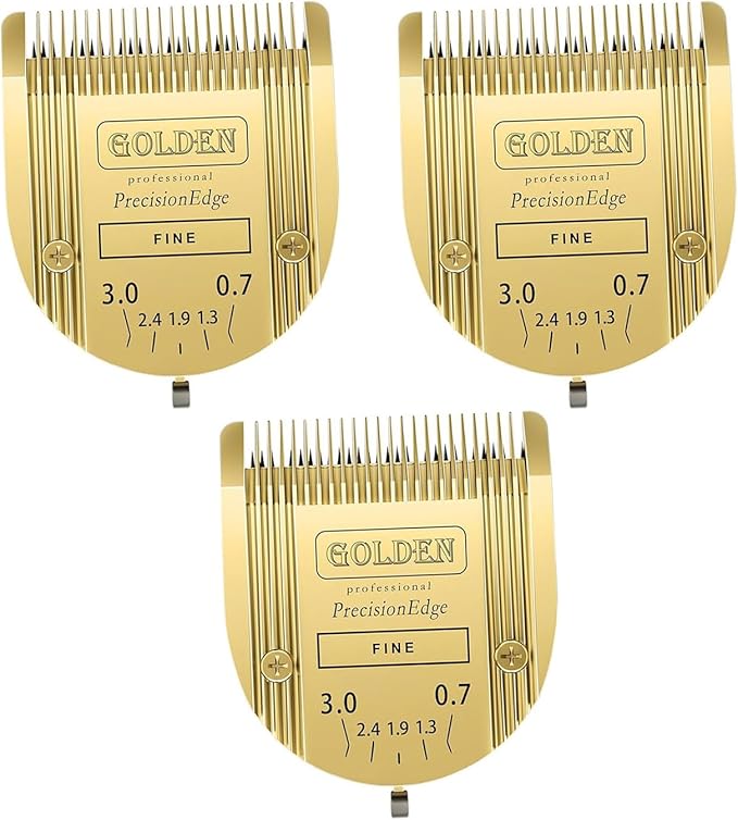Audoc Adjustable 5 in 1 Blades Dog Grooming Blades Compatible with Wahl Animal Clipper Arco, Bravura, Chromado, Creativa, Figura, and Motion Pet, Dog, and Horse