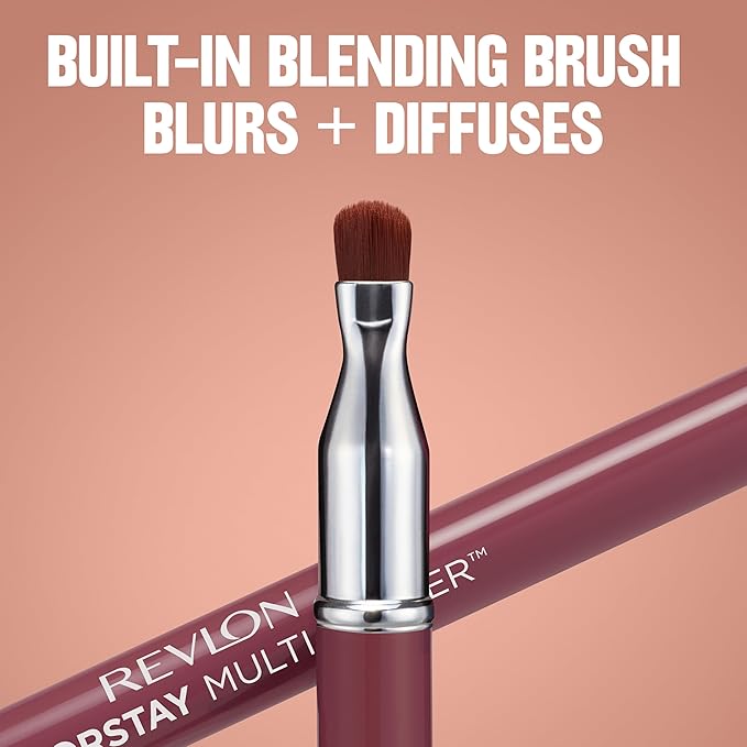 Revlon ColorStay Multi-Liner, Creamy Formula, Multiuse For Lips, Eyes & Face, Stocking Stuffer for Women, 008 Catalyst