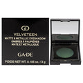 GA-DE Velveteen Metallic Eyeshadow Mono, 205 - Pearl Infused, Shimmer Eye Makeup - Silky-Soft, Densely Pigmented, Seamless Blend - 0.105 oz