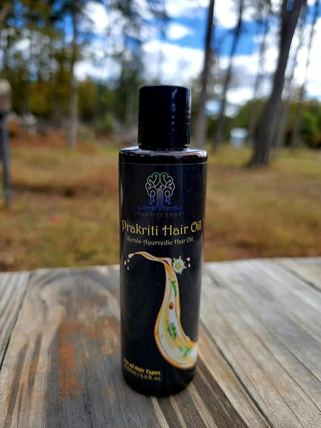 Pakriti Hair Oil - Kerala Ayurvedic hair oil with natural herbs