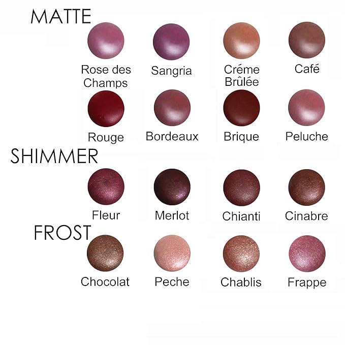 Lauren Brooke Cosmetiques Natural Lip Color, Lipstick (Merlot)