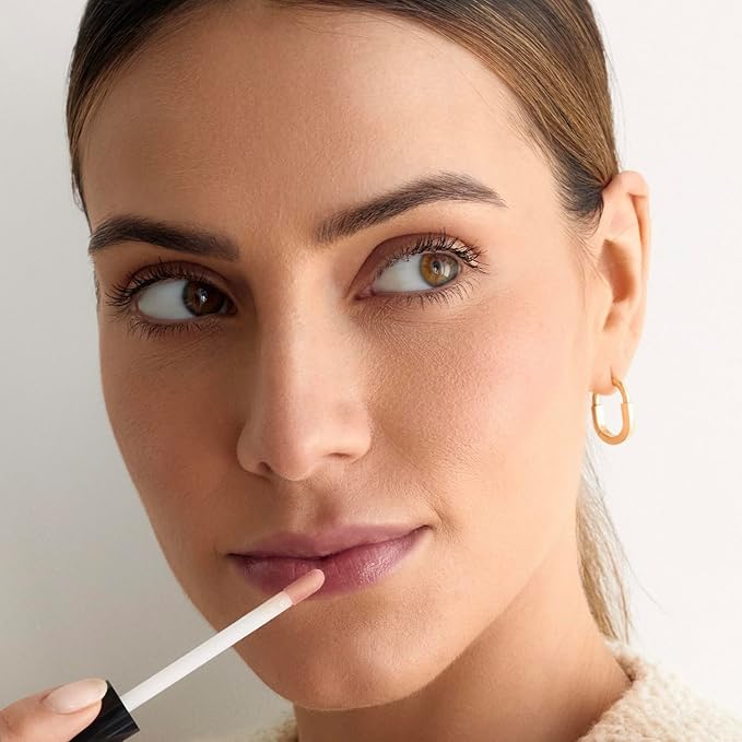 Palladio Lip Gloss, Pink Candy, Non-Sticky Lip Gloss, Contains Vitamin E and Aloe, Offers Intense Color and Moisturization, Minimizes Lip Wrinkles, Softens Lips with Beautiful Shiny Finish