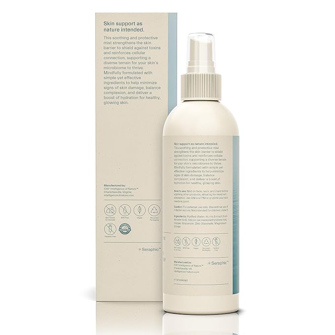 ION* Intelligence of Nature Skin Support Face Mist Hydrating Spray - Refreshing Facial Mist Spray for Daily Use, Vegan Friendly Formula to Refresh Skin for Women & Men - 8 fl oz (Pack of 1)