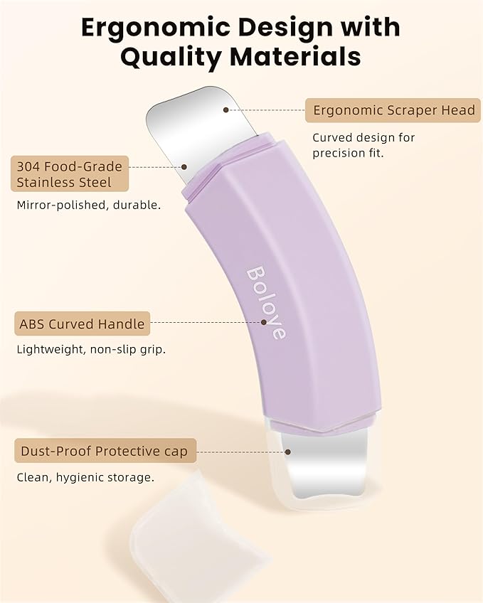 Blackhead Remover Tool – Dual-Head Face Scraper & Pore Cleaner for Deep Facial Cleansing, Nose Scraper for Nose & T-Zone, Skin Care Tool for Men and Women