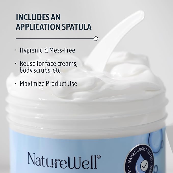 NATURE WELL Clinical Retinol Advanced Moisture Cream for Face, Body, & Hands, Boosts Skin Firmness, Enhances Skin Tone, No Greasy Residue, Packaging May Vary, 2 Pack (10 Oz Each)