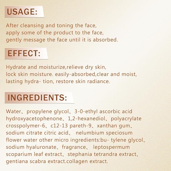 Vitamin C Serum for Face Skin Care Illuminating Serum with Hyaluronic Acid & Collagen, Brightening, Antioxidant, Anti Aging Wrinkles, Glow, Dark Spots Remover Women Hydrating Facial Serums 30ml/1.01oz