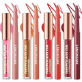 Jolilab Matte Lip Liner Lip Oil Set, Lip Makeup Set Natural Smooth Long-Lasting And Hydrating Beauty Daily Cosmetics Gift for Girls Easy-to-Use（8pcs）