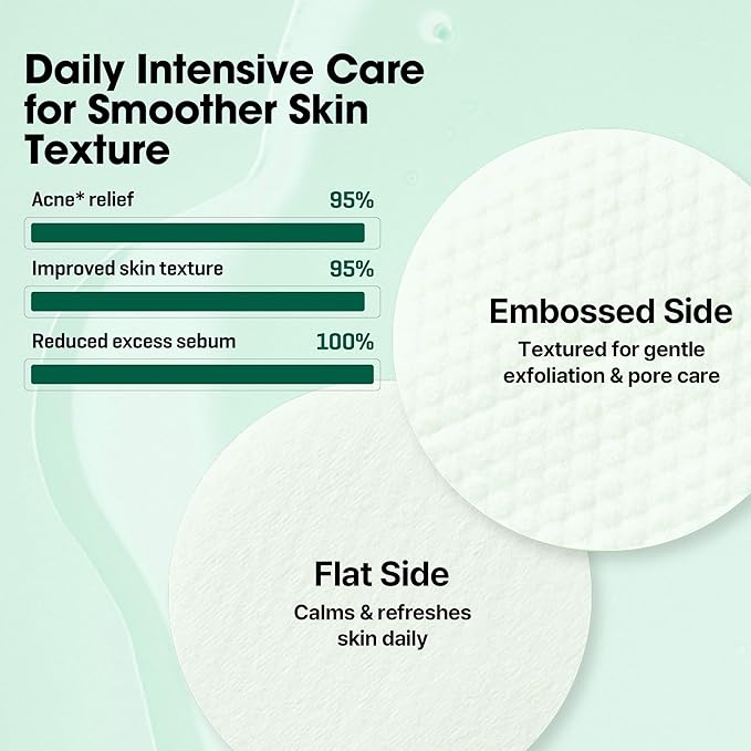 SOME BY MI AHA BHA PHA 30 Days Miracle Truecica Clear Pad – Pack of 2 – Korean Exfoliating Centella Face Toner Pads – Gently Clears Impurities, Refines Pores & Smooths Skin Texture – Korean Skin Care
