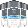 DOVE MEN + CARE Clinical Protection Antiperspirant Clean Comfort Stick for Men 96-Hour Sweat and Odor Protection Clinical Strength Antiperspirant with 1/4 Moisturizing Cream 1.7 oz