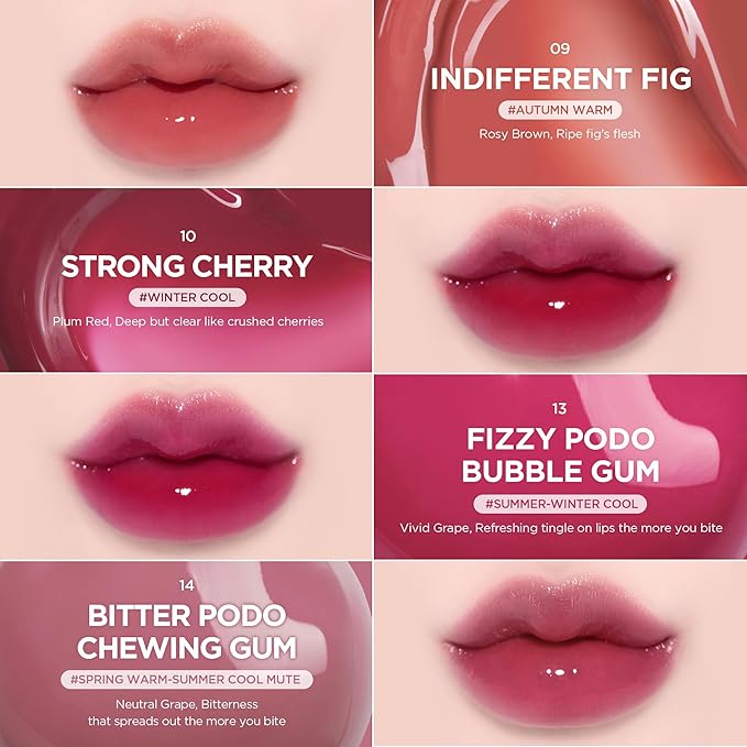 lilybyred Bloody Liar Coating Tint | Korean Glossy Lip Stain, Vivid & Juicy Color, Syrupy Shine, Moisturizing, Long-Lasting & Smudge-Proof, Non-Sticky, Lightweight, 0.14 oz. (02 Sentimental Lychee)