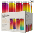 Hiyo Organic Social Tonic – Variety Pack, 12 Pack - N.A. Functional Seltzer, Sparkling Water Crafted with Organic Adaptogens, Nootropics & Botanicals