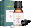 100% Pure Manuka Essential Oil 0.34 Fl Oz, Therapeutic Grade Manuka Oil in Amber Glass Bottle with Dropper for Diffuser Massage Skin Care