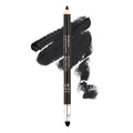 Radiant Professional Black Waterproof Eyeliner Pencil - Eyeliner Waterproof Smudge Proof for Woman - Long Lasting Under Eye Pencil for Smoky Eye - Soft Waterline Eye liner with Smudger Tool -Black(01)