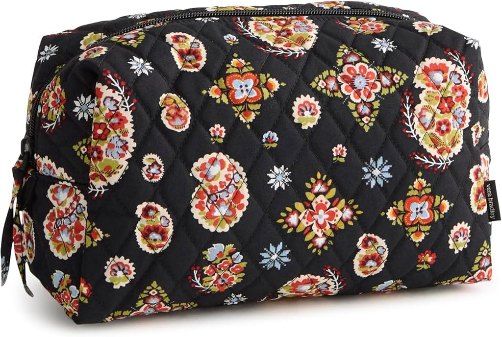 Premium Cotton Large Cosmetic Makeup Bag