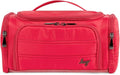 Lug Trolley Medium Cosmetic Case, RED