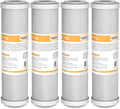 Membrane Solutions 5 Micron 2.5" x 10" CTO Carbon Block Water Filter Cartridge by MembraneSolutions