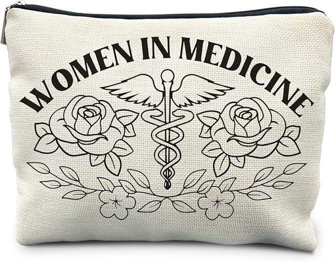 pharmacist gifts for women, women in medicine makeup bag, pharmacy gifts for coworkers, pharmacy technician gifts, medicine women cosmetic bag makeup pouch