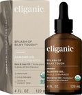 Cliganic Organic Sweet Almond Oil, 100% Pure - for Skin & Hair, Nourishing Carrier Oil for Face & Body
