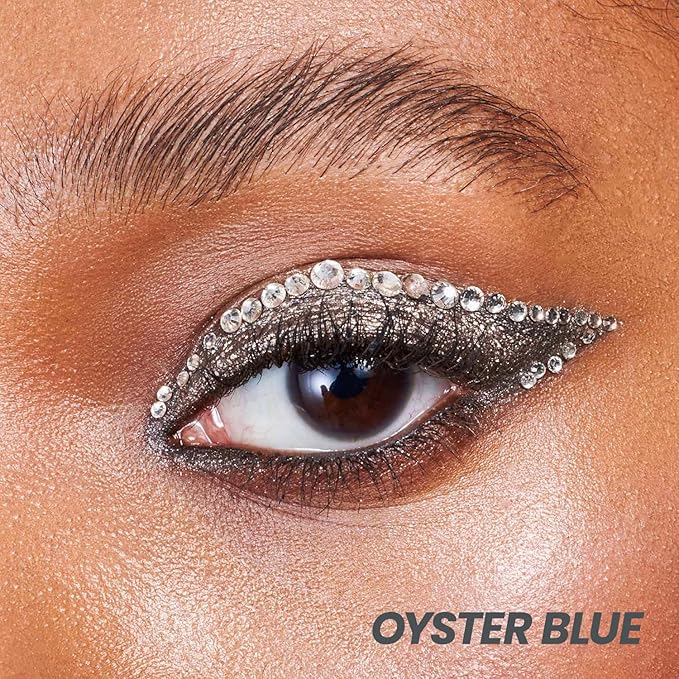 Wonderskin Eyeliner Pencil, 1440 Longwear Blue Glitter Eyeliner Pencil - Waterproof, Sharpenable & Smudge Proof