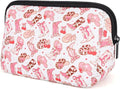 Cosmetic Bag Waterproof Neoprene Zipper Pouch Travel Portable Toiletry Makeup Bags Organizer Case for Women and Girls