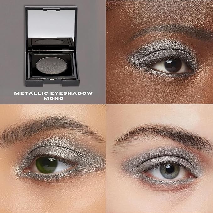 GA-DE Velveteen Metallic Eyeshadow Mono, 150 - Pearl Infused, Shimmer Eye Makeup - Silky-Soft, Densely Pigmented, Seamless Blend- 0.105 oz
